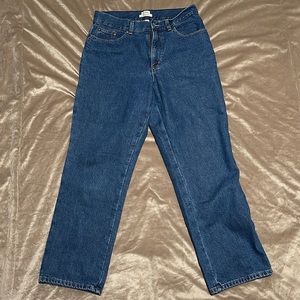 Ll bean flannel lined women’s size 12 jeans